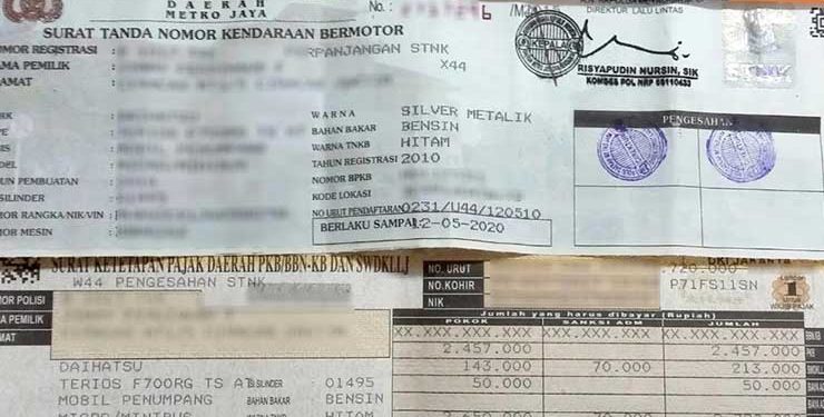 Cara Membuat STNK Terbaru Dengan Mudah 2023