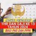 Jadwal Pencairan THR dan Gaji Ke-13 PPPK 2024