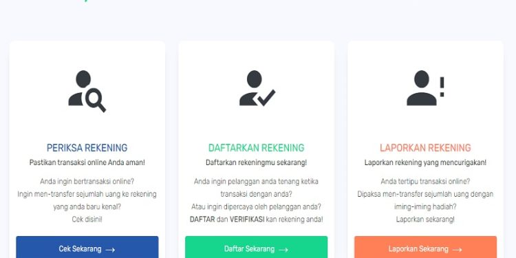 Cara Cek Rekening Penipu Secara Online