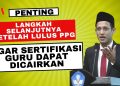 Sertifikasi Cair setelah Lulus PPG Daljab, Ini Caranya