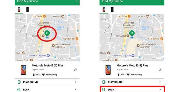 Cara Melacak HP yang Hilang dan Lagi Mati