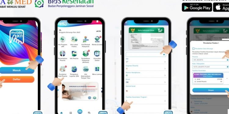 Cara Ganti Faskes BPJS Kesehatan di Aplikasi JKN