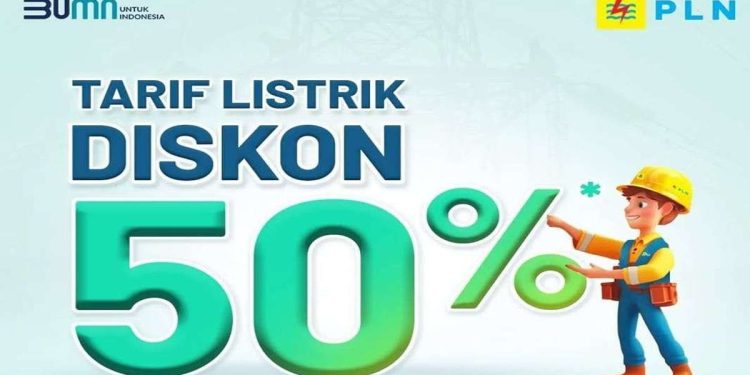 Cara Mendapatkan Diskon Listrik 50 Persen PLN