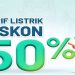 Cara Mendapatkan Diskon Listrik 50 Persen PLN