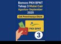 Cek Bansos PKH BPNT September 2025 Tahap 3