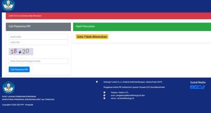 Cara Cek PIP 2025 Lewat melalui Link Resmi