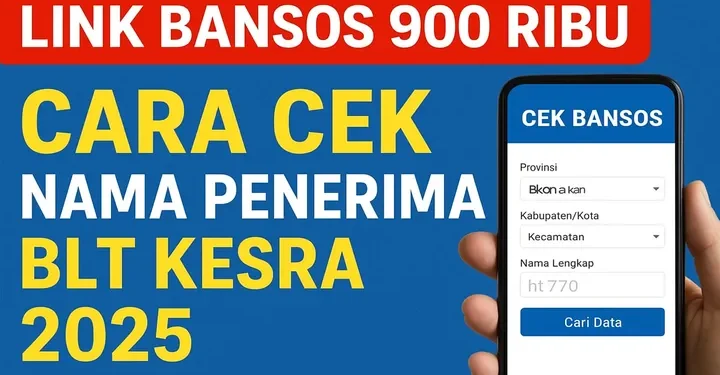 Cara Cek BLT Kesra 2025 Rp 900 Ribu Lewat HP!