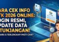 Cara Cek Info GTK di Website Secara Online