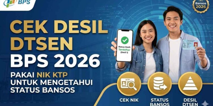 Cara Update Data Desil DTSEN Online 2026 via Aplikasi Cek Bansos