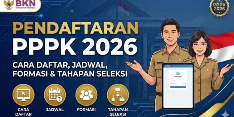 Jadwal PPPK 2026 Beserta Tahapan Seleksinya