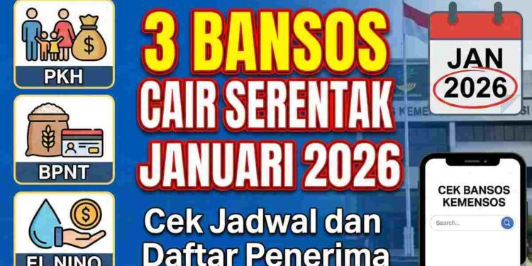 Daftar Bansos Cair Februari 2026, Cek Pencairannya!