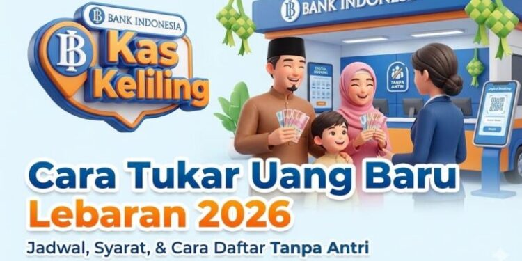 Syarat dan Cara Daftar Tukar Uang Baru Lebaran 2026