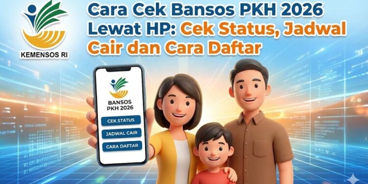 Cara Cek Bansos PKH dan BPNT Lewat HP Maret 2026
