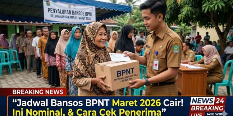 Jadwal dan Cek Penerima Bansos BPNT Maret 2026