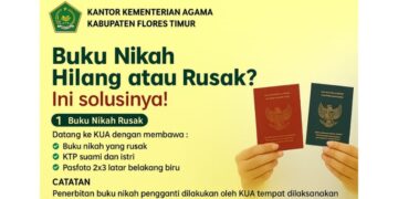 Cara Urus Buku Nikah Rusak atau Hilang