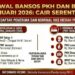 Jadwal Pencairan Bansos PKH BPNT 2026 Tahap 2