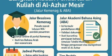 Syarat Daftar Mahasiswa RI di Universitas Al-Azhar Kairo Mesir