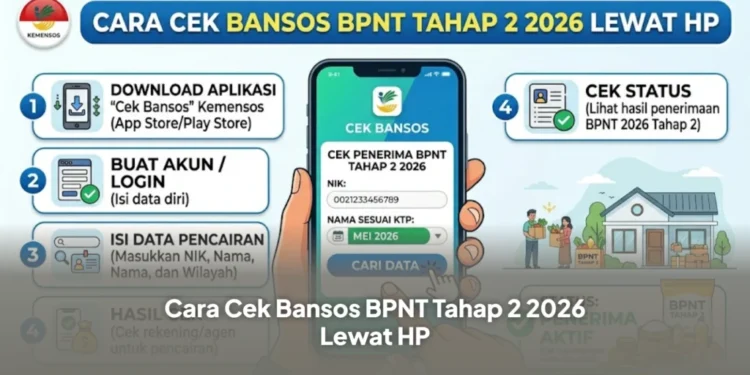 Cara Cek Bansos Tahap 2 PKH BPNT 2026 Secara Lengkap