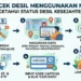 Cara Cek Desil Bansos Kemensos Mei 2026 Pakai NIK KTP