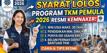 Cara Daftar Bantuan TKM Pemula 2026 Kemnaker