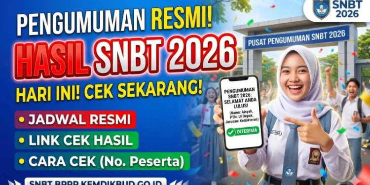 Jadwal Pengumuman SNBT 2026, Berikut Link Website Resminya