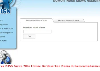 Tanpa Ribet, Begini Cara Cek NISN Secara Online