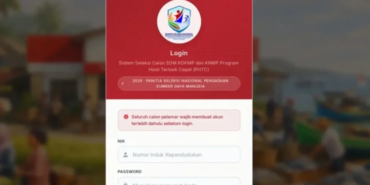 Cara Cek Hasil Seleksi Kompetensi Kopdes Merah Putih