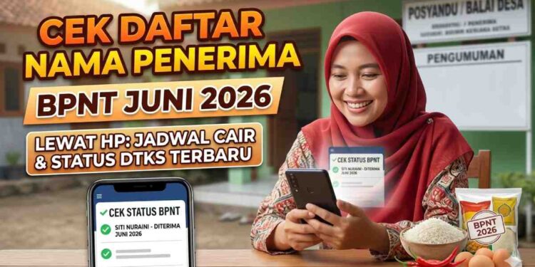 Cara Cek Penerima BPNT Juni 2026 Beserta Nominal dan Jadwal Pencairan