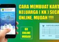 Cara Cepat Buat Kartu Keluarga Online