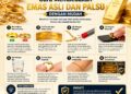 Cara Membedakan Emas Asli dan Palsu Dengan Mudah