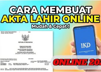 Cara Urus Akta Kelahiran Online Lewat IKD