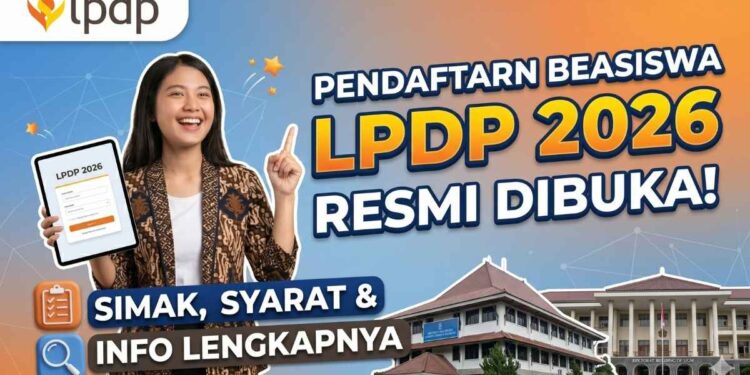 Daftar Beasiswa LPDP 2026 yang Masih Buka