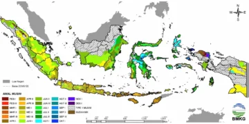 Daftar Wilayah Indonesia yang Terkena Musim Kemarau Juni 2026