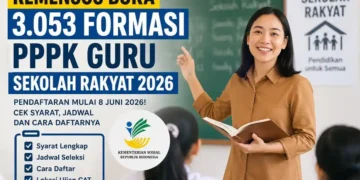 Pendaftaran PPPK Guru Sekolah Rakyat 2026