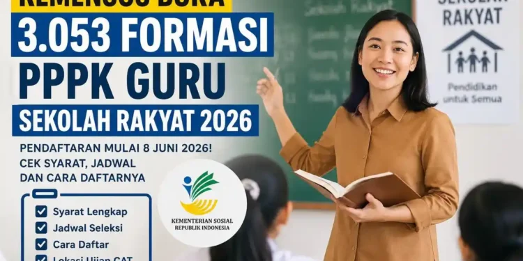 Pendaftaran PPPK Guru Sekolah Rakyat 2026