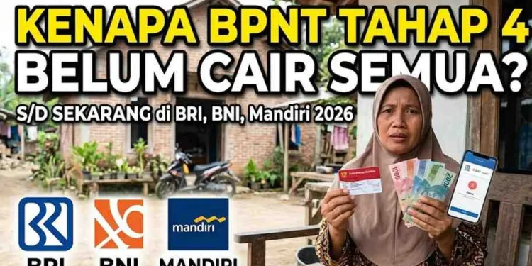 Penyebab Bansos PKH BPNT 2026 Belum Cair