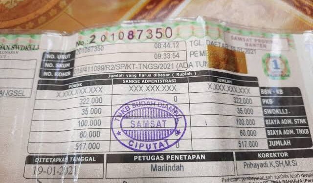 Perpanjang STNK Tahunan Yang Bisa Dicicil