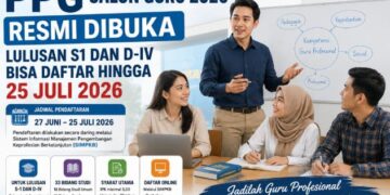 PPG Calon Guru 2026 Resmi Dibuka, Ini Syaratnya
