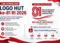 Link Download Logo HUT ke-81 RI 2026