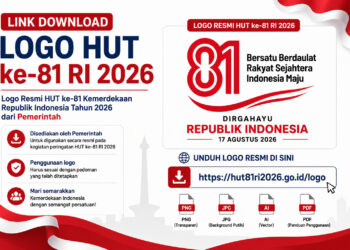 Link Download Logo HUT ke-81 RI 2026