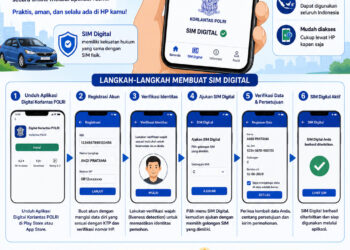 Masih Binggung Cara Bikin SIM Digital, Begini Caranya
