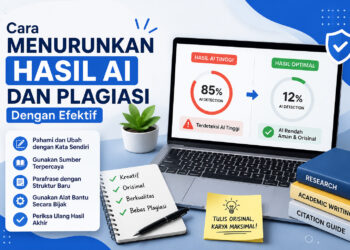 Cara Menurunkan Hasil AI dan Plagiasi Dengan Efektif