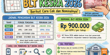 Jadwal Pencairan BLT Kesra 2026, Berikut Cara Cek dan Nominalnya