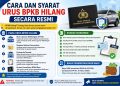 Cara dan Syarat Urus BPKB Hilang Secara Resmi