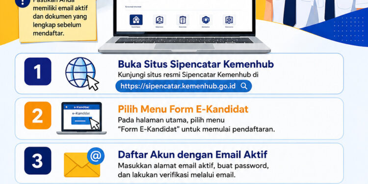 Cara Akses e-Kandidat Sipencatar Kemenhub 2026