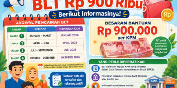 Jadwal Pencairan BLT Rp 900 Ribu, Berikut Informasinya!