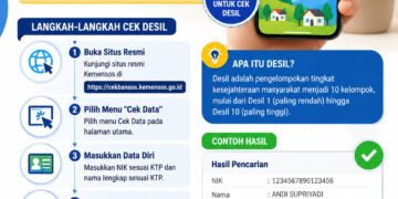 Cara Cek Desil Online Mudah Lewat HP dan menggunakan NIK
