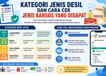 Kategori Jenis Desil dan Cara Cek Jenis Bansos yang Didapat