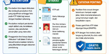 Ketentuan, Syarat, dan Cara Ganti Foto KTP