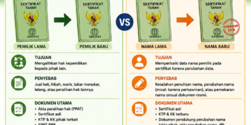 Perbedaan Balik Nama Vs Ganti Nama Sertifikat Tanah